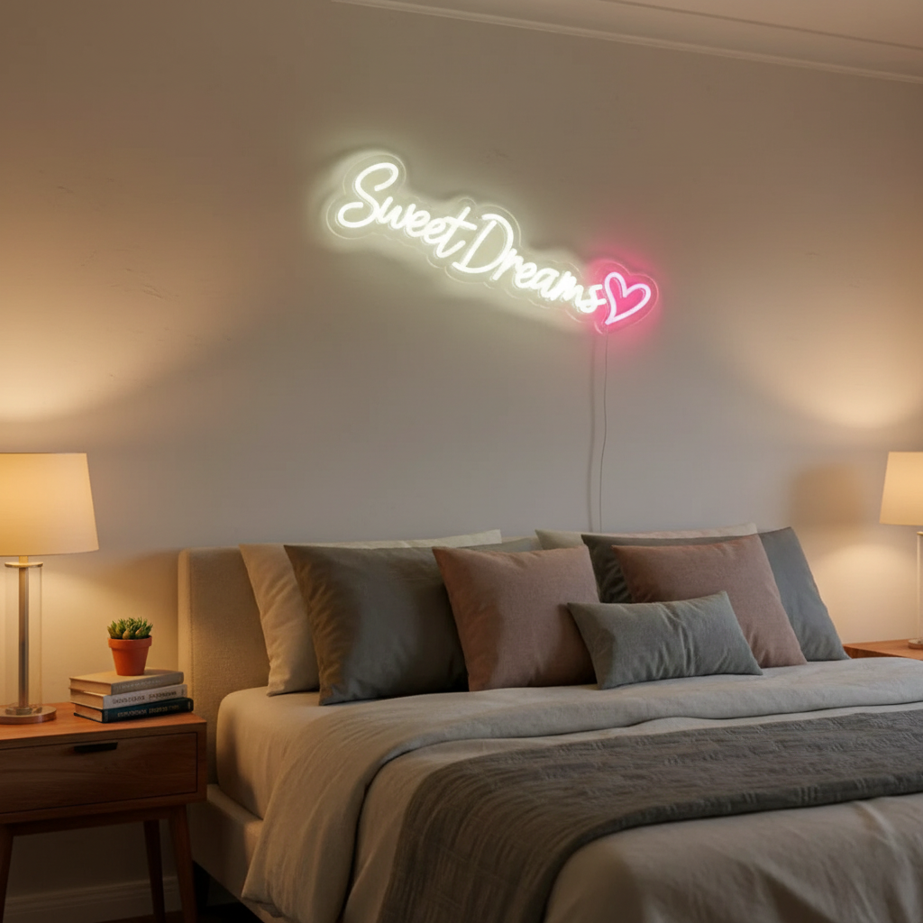 Custom Name Neon Sign Personalized Led Neon Sign Night Light Birthday Wedding Signs Room Bedroom Decoration Wall LED Neon Lamp